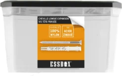 Cheville ESSBOX SCELL-IT Nylon - Ø10 Mm X 100 Mm - Boite De 50 - EX-91013410100