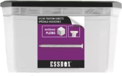 Vis ESSBOX SCELL-IT Béton - RAL9016 - Ø7,5 Mm X 92 Mm - Boite De 100 - EX-91153975092