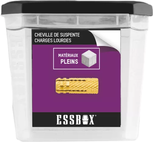 Cheville ESSBOX SCELL-IT Laiton - ØM6 Mm - Boite De 100 - EX-91151606 3 Cheville ESSBOX SCELL-IT Laiton - ØM6 Mm - Boite De 100 - EX-91151606