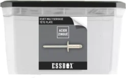 Rivets Standards ESSBOX SCELL-IT Alu/Acier - Tête Large - Ø4,8 Mm X 16 Mm - Boite De 250 - EX-9445524816