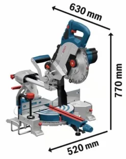 Scie Sur Table BOSCH GCM 18V-216 - Batt.2x8.0Ah - 0601B41001