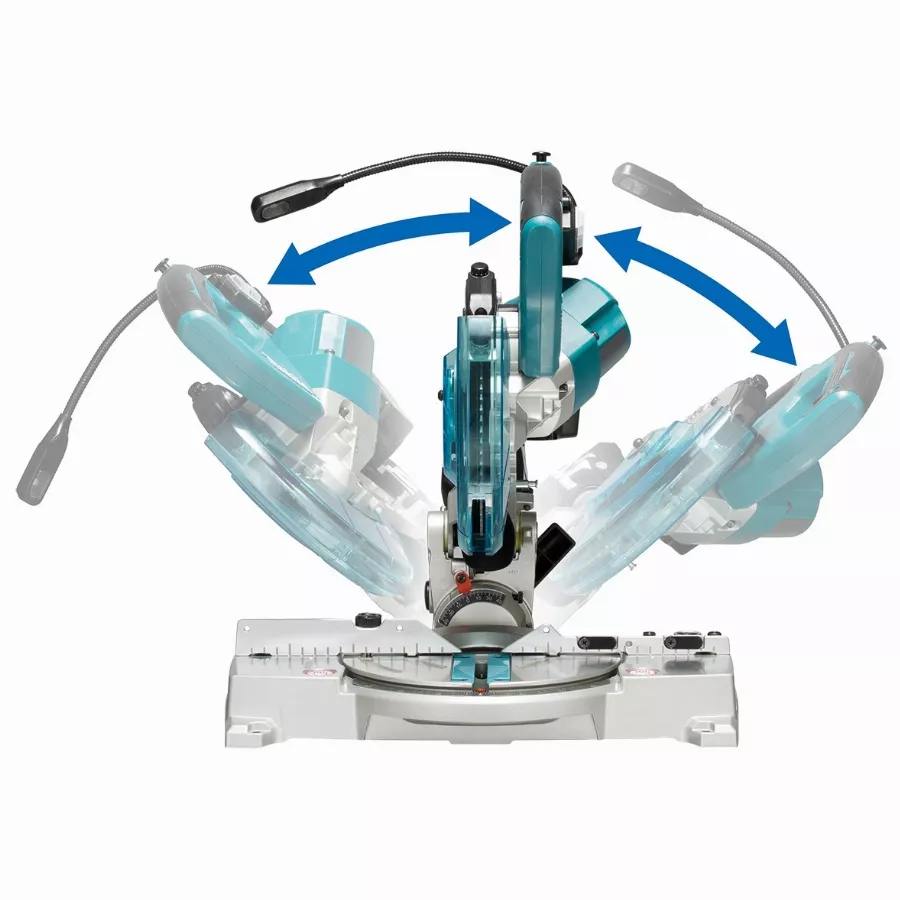 Scie à Onglets MAKITA 18V Li-ion - Ø165mm - Sans Batterie, Ni Chargeur - DLS600Z 4 Scie à Onglets MAKITA 18V Li-ion - Ø165mm - Sans Batterie, Ni Chargeur - DLS600Z – Image 2