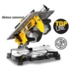 Scie à Onglet FEMI Avec Déligneuse - 1200W Ø254mm - TR245 -Maxouti Magasin SDB75007 1