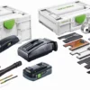 Scie Sauteuse Sans Fil FESTOOL PSC 420 HPC EBI-Set CARVEX - Batterie 4Ah + Chargeur Rapide + Systainer 13 Accessoires - 576523