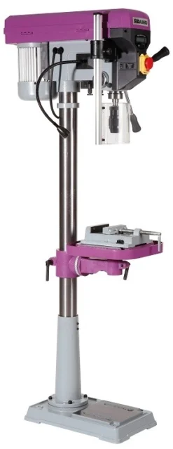 Perceuse à Colonne SIDAMO PC22FC Mono - 750W - Avec étau, Mandrin Et Jeu De Brides - 20502050