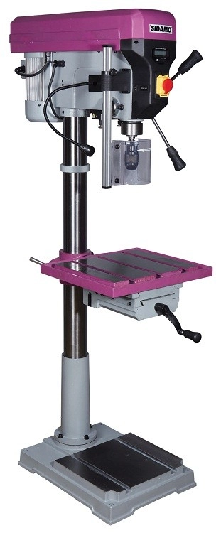 Perceuse à Colonne SIDAMO PC40FCTE Tri - 1500W - Avec étau, Mandrin Et Jeu De Brides - 20502054 3 Perceuse à Colonne SIDAMO PC40FCTE Tri - 1500W - Avec étau, Mandrin Et Jeu De Brides - 20502054