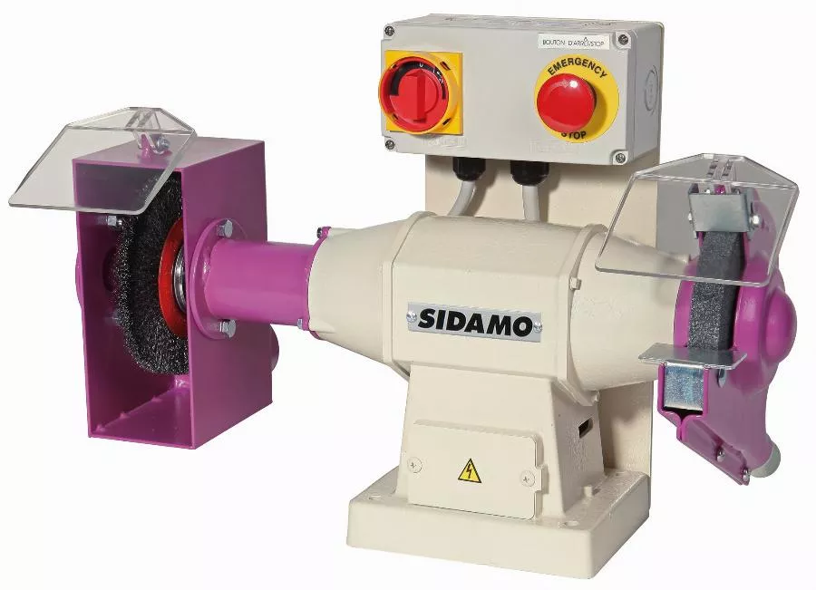 Touret à Meuler SIDAMO 122 M-B/D.150 / 230 V MONO - 20113009 3 Touret à Meuler SIDAMO 122 M-B/D.150 / 230 V MONO - 20113009