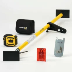 Laser STABILA LAX 300 Lignes Croisées Et Aplomb - Set De 5 Pièces - Avec Barre Télescopique - 18482 -Maxouti Magasin STA00287 1