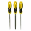 Stanley Limes Batardes 150mm - Jeu De 3pieces - 0-22-445