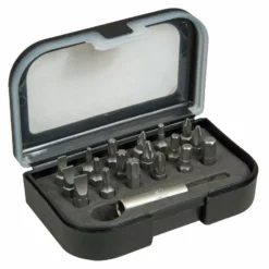 Stanley Coffret D’embouts De Vissage 1/4" 25 mm - Jeu De 19pieces - Gamme Pro - 1-13-901 -Maxouti Magasin STAN0396 1