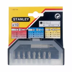 Stanley Coffret D’embouts De Vissage - Jeu De 10pieces - 1-68-734