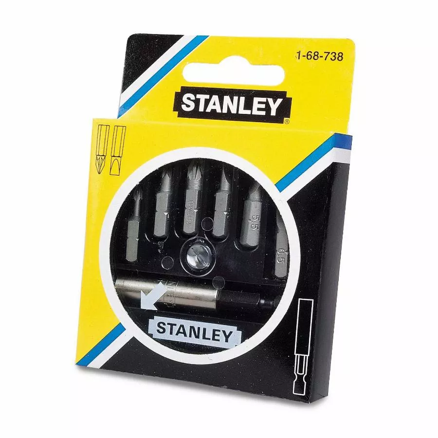 Stanley Coffret D’embouts De Vissage - Jeu De 7pieces - 1-68-738 3 Stanley Coffret D’embouts De Vissage - Jeu De 7pieces - 1-68-738