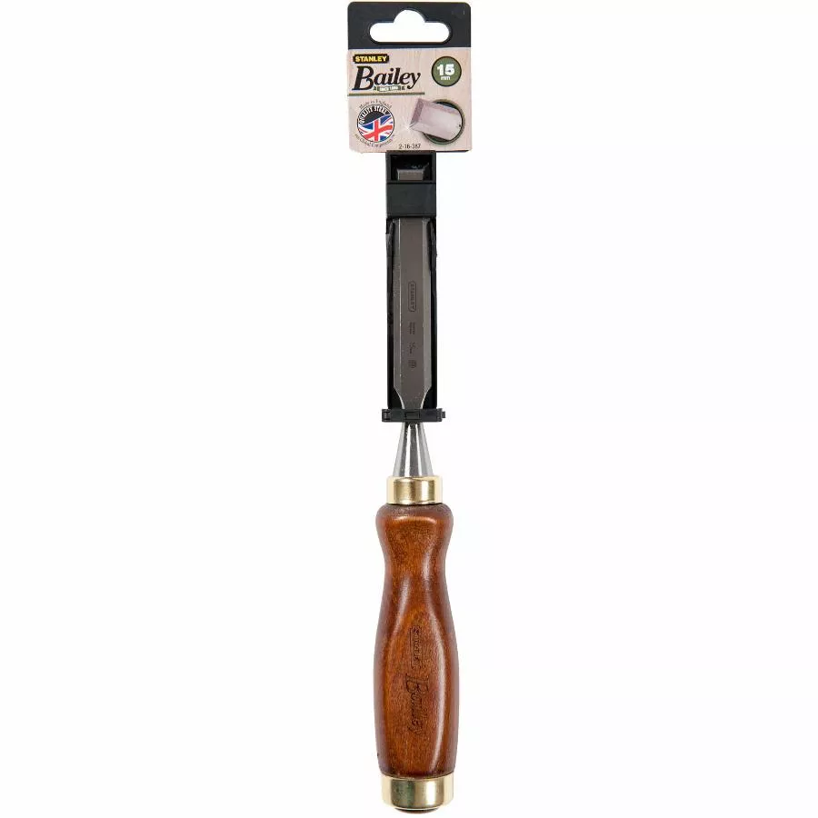 Stanley Ciseau A Bois Manche Bois 15 mm - 2-16-387 3 Stanley Ciseau A Bois Manche Bois 15 mm - 2-16-387