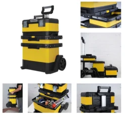 Servante De Chantier Roulante STANLEY - Galvanisée - 1-95-621 7 Servante De Chantier Roulante STANLEY - Galvanisée - 1-95-621 -Maxouti Magasin SUA10012 1