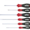 Jeu De 6 Tournevis SoftFinish WIHA - Fente/Philips - 07152 -Maxouti Magasin TCA10135 1