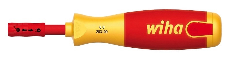 Tournevis Lift-Up WIHA Isolé 1000V + 6 Embouts 70 Mm Intégrés - 38613 4 Tournevis Lift-Up WIHA Isolé 1000V + 6 Embouts 70 Mm Intégrés - 38613 – Image 2
