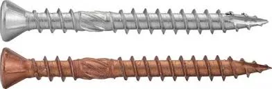 Boîte 200 Vis Terrasse Tête Bombée Inox A4 + Embout Torx ACTON - Double Filet 5x60 - 643245X60 3 Boîte 200 Vis Terrasse Tête Bombée Inox A4 + Embout Torx ACTON - Double Filet 5x60 - 643245X60