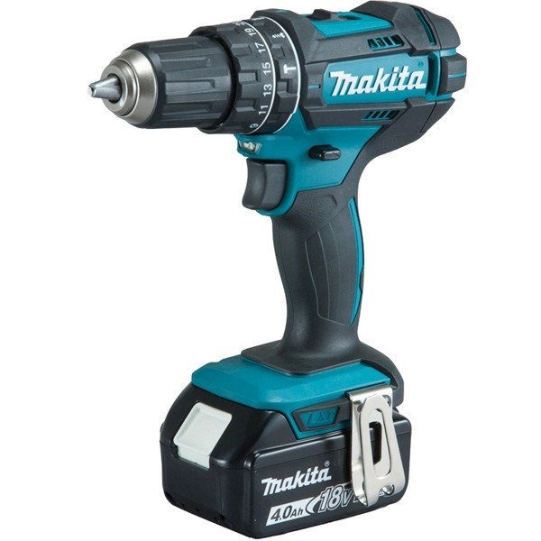 Perceuse Visseuse à Percussion MAKITA 18V 4.0Ah - 2 Batteries, Chargeur, Coffret - DHP482RMJ 3 Perceuse Visseuse à Percussion MAKITA 18V 4.0Ah - 2 Batteries, Chargeur, Coffret - DHP482RMJ
