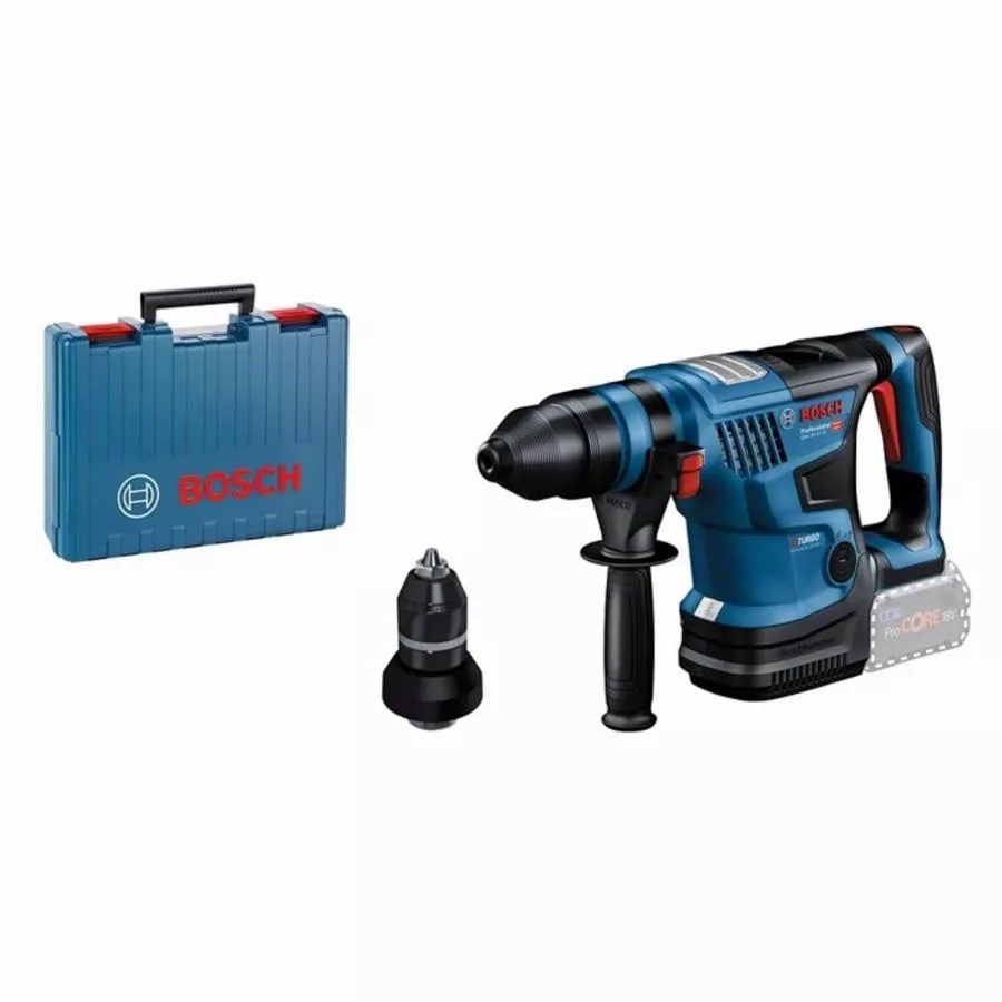 Perforateur BOSCH BITURBO GBH 18V-34 CF - SDS-Plus - Sans Batterie, Ni Chargeur - 0611914001 3 Perforateur BOSCH BITURBO GBH 18V-34 CF - SDS-Plus - Sans Batterie, Ni Chargeur - 0611914001