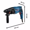 Perforateur SDS-Plus GBH 2-21BOSCH En Coffret - 06112A6000 -Maxouti Magasin bosc0275 1