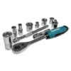Ensemble Clé à Cliquet 3/8" MAKITA 23 Pièces - B-65573 2 Ensemble Clé à Cliquet 3/8" MAKITA 23 Pièces - B-65573 -Maxouti Magasin coffret cle a cliquet 3 8 makita b 65573 racetools 1