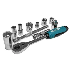 Ensemble Clé à Cliquet 3/8" MAKITA 23 Pièces - B-65573
