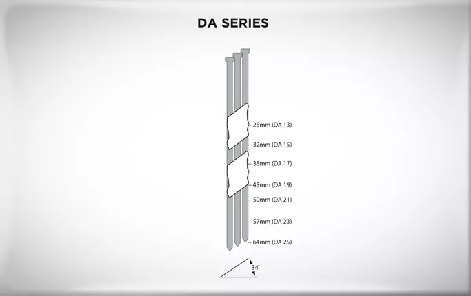 Clous De Finition DA Clair SENCO - DAEPB 3 Clous De Finition DA Clair SENCO - DAEPB