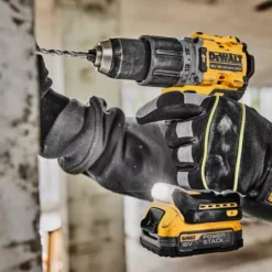 Perceuse Visseuse Percussion Compacte XR 18V 1.7Ah Li-Ion Brushless Powerstack DEWALT - DCD805E2T-QW -Maxouti Magasin dcd805e2t a4