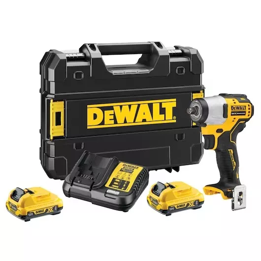 Boulonneuse à Chocs 3/8” XR DEWALT 12V 2Ah Li-Ion Brushless - DCF902D2-QW 4 Boulonneuse à Chocs 3/8” XR DEWALT 12V 2Ah Li-Ion Brushless - DCF902D2-QW – Image 2