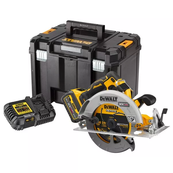 Scie Circulaire 190 Mm XR DEWALT 18V 6Ah Li-Ion - DCS573T1-QW 7 Scie Circulaire 190 Mm XR DEWALT 18V 6Ah Li-Ion - DCS573T1-QW – Image 5