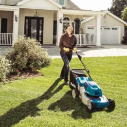 Tondeuse 36 V => 2 X 18 V Li-Ion 46 Cm MAKITA - Sans Batterie, Ni Chargeur - DLM460Z 7 Tondeuse 36 V => 2 X 18 V Li-Ion 46 Cm MAKITA - Sans Batterie, Ni Chargeur - DLM460Z -Maxouti Magasin dlm460 d1ck s01