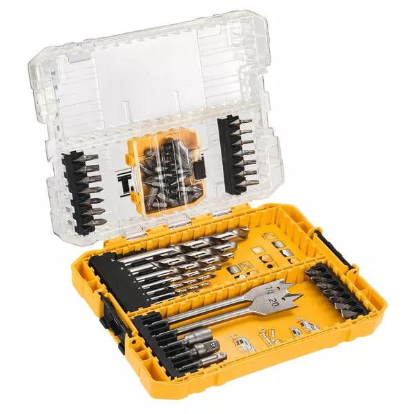 Coffret De 43 Embouts De Vissage + 12 Accessoires De Perçage DEWALT - DT70757-QZ 3 Coffret De 43 Embouts De Vissage + 12 Accessoires De Perçage DEWALT - DT70757-QZ