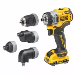 Perceuse Visseuse à Têtes Multiples XR 12V 3Ah Li-Ion Brushless DEWALT - DCD703L2T-QW -Maxouti Magasin ecomm large dcd703l2t 6