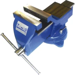 Étaux D'établis TEMBO Base Tournante 360° - Avec Enclumette - Ouverture : 155 Mm - TEMBO100