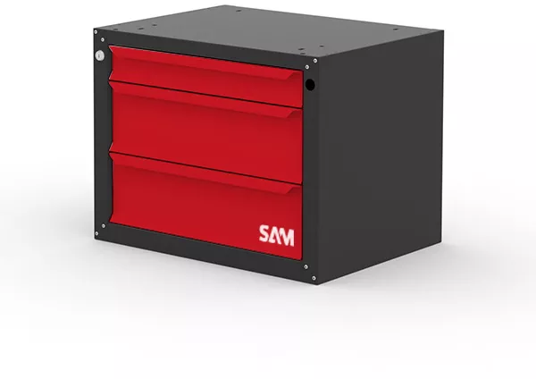 Bloc établi 3 Tiroirs SAM 1 Tiroir 75mm + 2 Tiroirs 150mm - ETAB-BT3T 3 Bloc établi 3 Tiroirs SAM 1 Tiroir 75mm + 2 Tiroirs 150mm - ETAB-BT3T