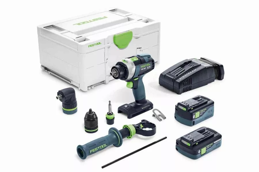 Perceuse-visseuse à Percussion Sans Fil TPC 18/4 5,2/4,0 I-Set SCA Quadrive FESTOOL - 575606 6 Perceuse-visseuse à Percussion Sans Fil TPC 18/4 5,2/4,0 I-Set SCA Quadrive FESTOOL - 575606 – Image 4