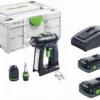 Perceuse Visseuse Sans Fil C 18 HPC 4.0 I-Set FESTOOL - 576992 -Maxouti Magasin fest2658