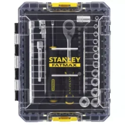 COFFRET DE DOUILLES STAKBOX M - ¼’’ STANLEY JEU DE 48 PCS - FATMAX - FMMT98101-0 -Maxouti Magasin fmmt98101 0 3 1