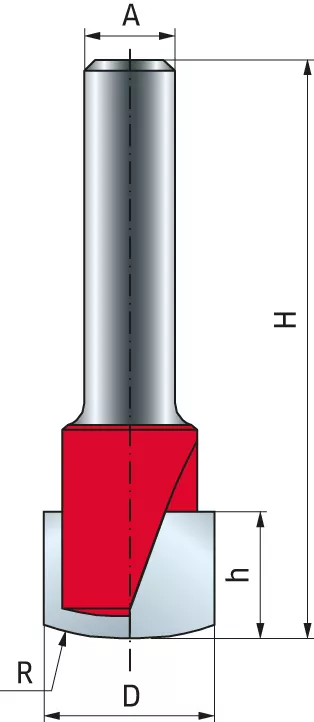 Mèche à Rainurer En V FREUD - Ø15 H11/50 Q8 Z2 - F03FR03967 -21-20008P 3 Mèche à Rainurer En V FREUD - Ø15 H11/50 Q8 Z2 - F03FR03967 -21-20008P