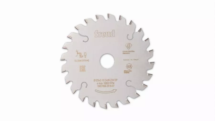 Lame D'inciseur Conique Industriel En Diamant Polycri. FREUD - Ø120 2,8-3,6/2,2 AL20 Z24 - F03FS09614 -DLI25M28EAH6 3 Lame D'inciseur Conique Industriel En Diamant Polycri. FREUD - Ø120 2,8-3,6/2,2 AL20 Z24 - F03FS09614 -DLI25M28EAH6