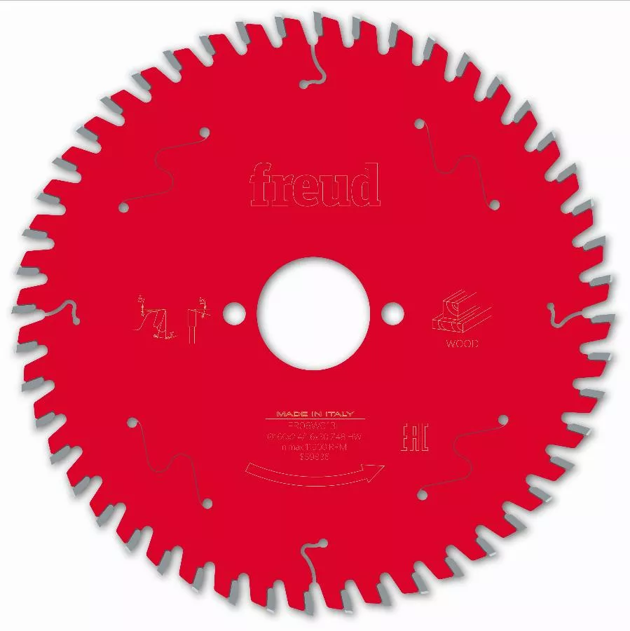 Lame Pour Scie Circulaire Portative FREUD - Ø160 2,4/1,6 AL30 Z48 BA 5° - F03FS09685 -FR06W013H 3 Lame Pour Scie Circulaire Portative FREUD - Ø160 2,4/1,6 AL30 Z48 BA 5° - F03FS09685 -FR06W013H