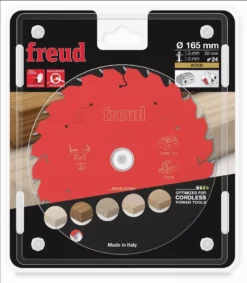Lame Pour Scie Circulaire Portative Sans Fil FREUD - Ø165 1,45/1 AL20 Z24 BA 25° - F03FS10052 -FR07W010HC