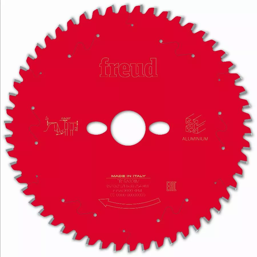 Lame Pour Scie Circulaire Portative FREUD - Ø210 2,5/1,8 AL30 Z54 TP -5° - F03FS09820 -FR15A001M 3 Lame Pour Scie Circulaire Portative FREUD - Ø210 2,5/1,8 AL30 Z54 TP -5° - F03FS09820 -FR15A001M