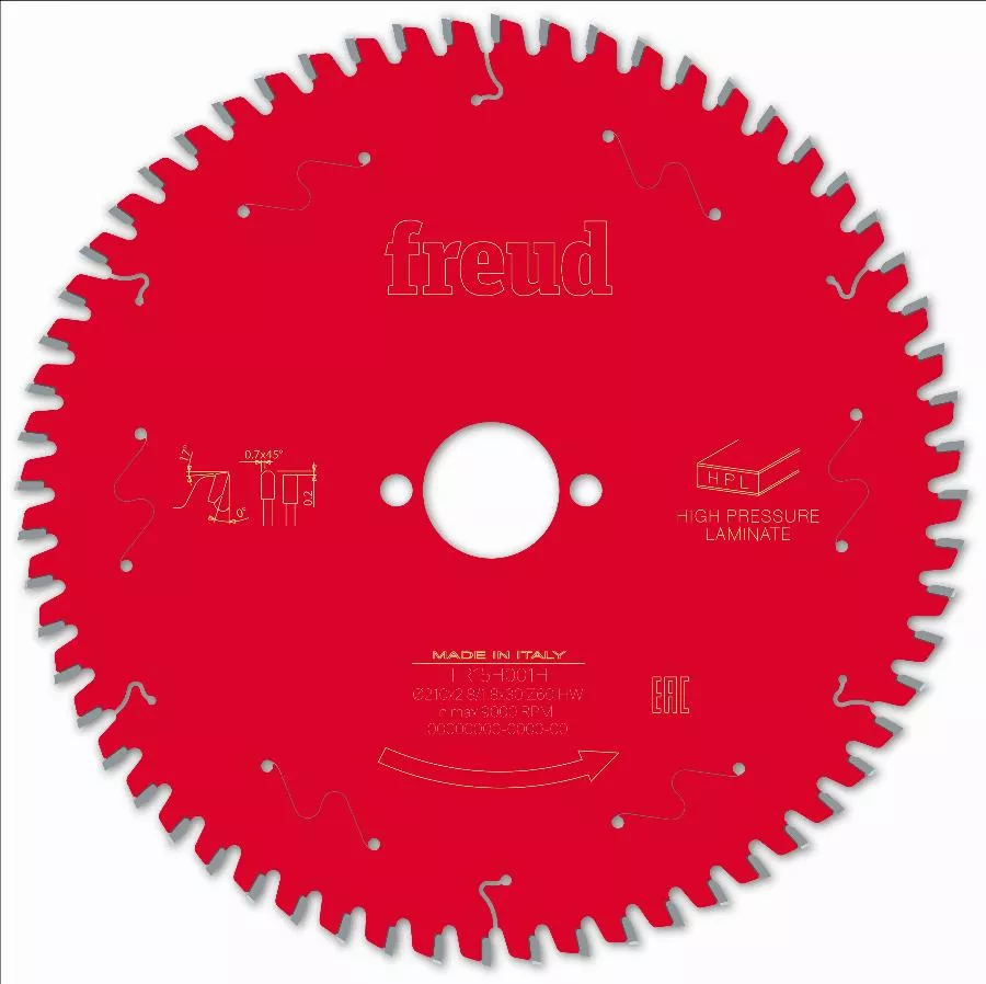 Lame Pour Scie Circulaire Portative FREUD - Ø210 2,8/1,8 AL30 Z60 TP 0° - F03FS09869 -FR15H001H 3 Lame Pour Scie Circulaire Portative FREUD - Ø210 2,8/1,8 AL30 Z60 TP 0° - F03FS09869 -FR15H001H