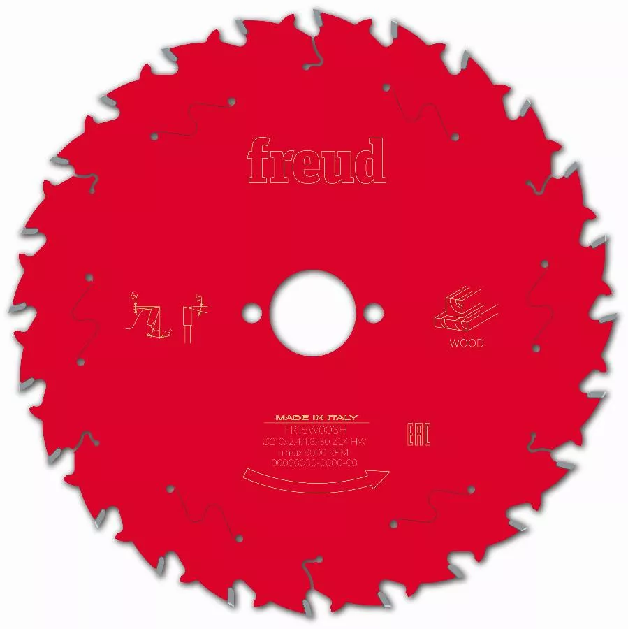 Lame Pour Scie Circulaire Portative FREUD - Ø210 2,4/1,8 AL30 Z24 BA 15° - F03FS09725 -FR15W003H 3 Lame Pour Scie Circulaire Portative FREUD - Ø210 2,4/1,8 AL30 Z24 BA 15° - F03FS09725 -FR15W003H