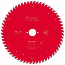 Lame Pour Scie Circulaire Portative FREUD - Ø250 2,8/1,8 AL30 Z60 BA 10° - F03FS09776 -FR23W003T