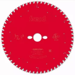 Lame Pour Scie Circulaire Portative FREUD - Ø254 2,6/1,8 AL30 Z60 BA 10° - F03FS09780 -FR24W003T