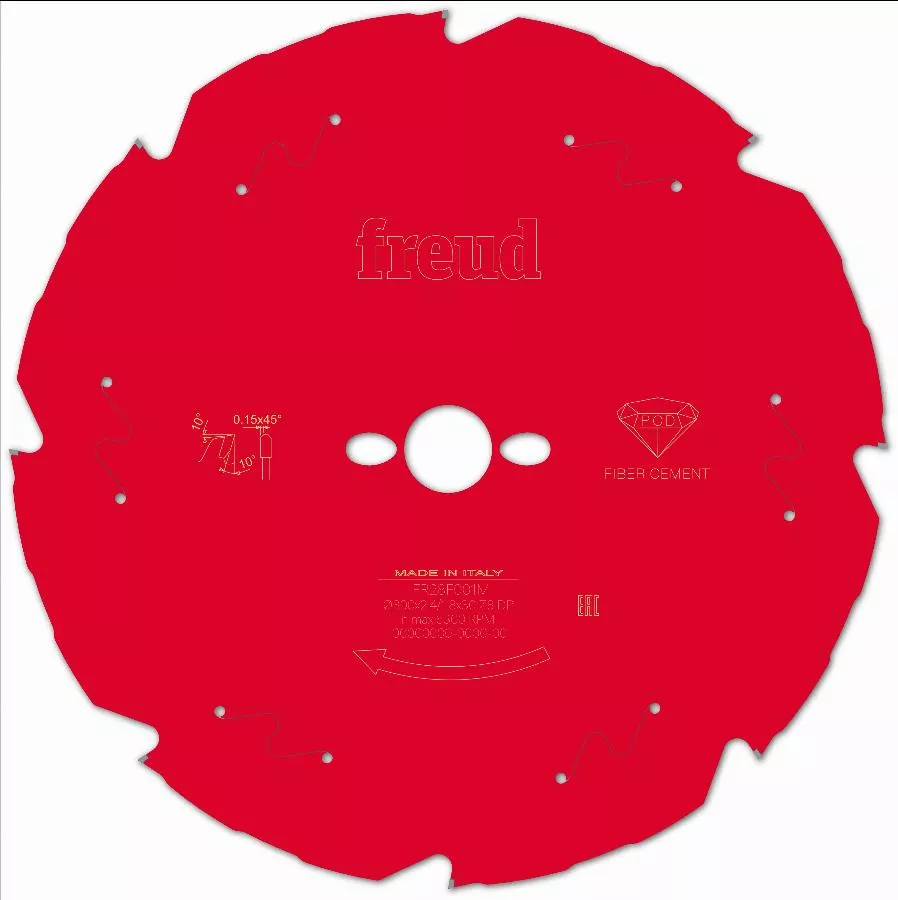 Lame Diamant Pour Scie Circulaire Portative FREUD - Ø300 2,4/1,8 AL30 Z8 TD 10° - F03FS09850 -FR28F001M 3 Lame Diamant Pour Scie Circulaire Portative FREUD - Ø300 2,4/1,8 AL30 Z8 TD 10° - F03FS09850 -FR28F001M
