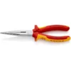 Pince Demi-ronde Avec Tranchant KNIPEX Bec De Cigogne - Isolé 1000V - 200 Mm - 26 16 200 1 Pince Demi-ronde Avec Tranchant KNIPEX Bec De Cigogne - Isolé 1000V - 200 Mm - 26 16 200 -Maxouti Magasin im0007535