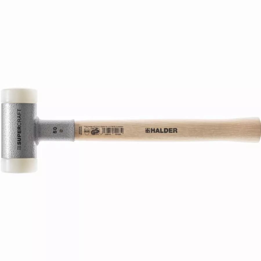 Maillet SUPERCRAFT, Avec Manche, Vernis, En Hickory Réduisant Les Vibrations, Ergonomique - D=60 Mm - 3366.060 3 Maillet SUPERCRAFT, Avec Manche, Vernis, En Hickory Réduisant Les Vibrations, Ergonomique - D=60 Mm - 3366.060
